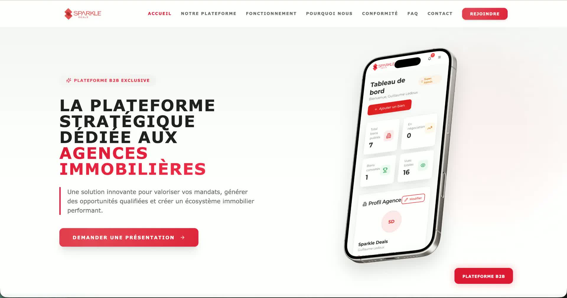 Sparkle Deals — Site web, Branding